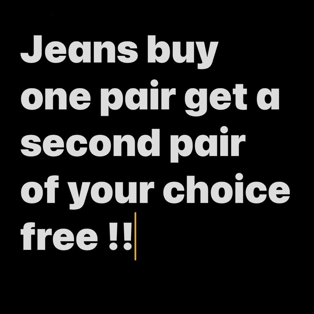 BOGO jeans